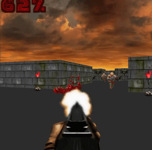 DOOM-Classic-Game (Python) -Freelance